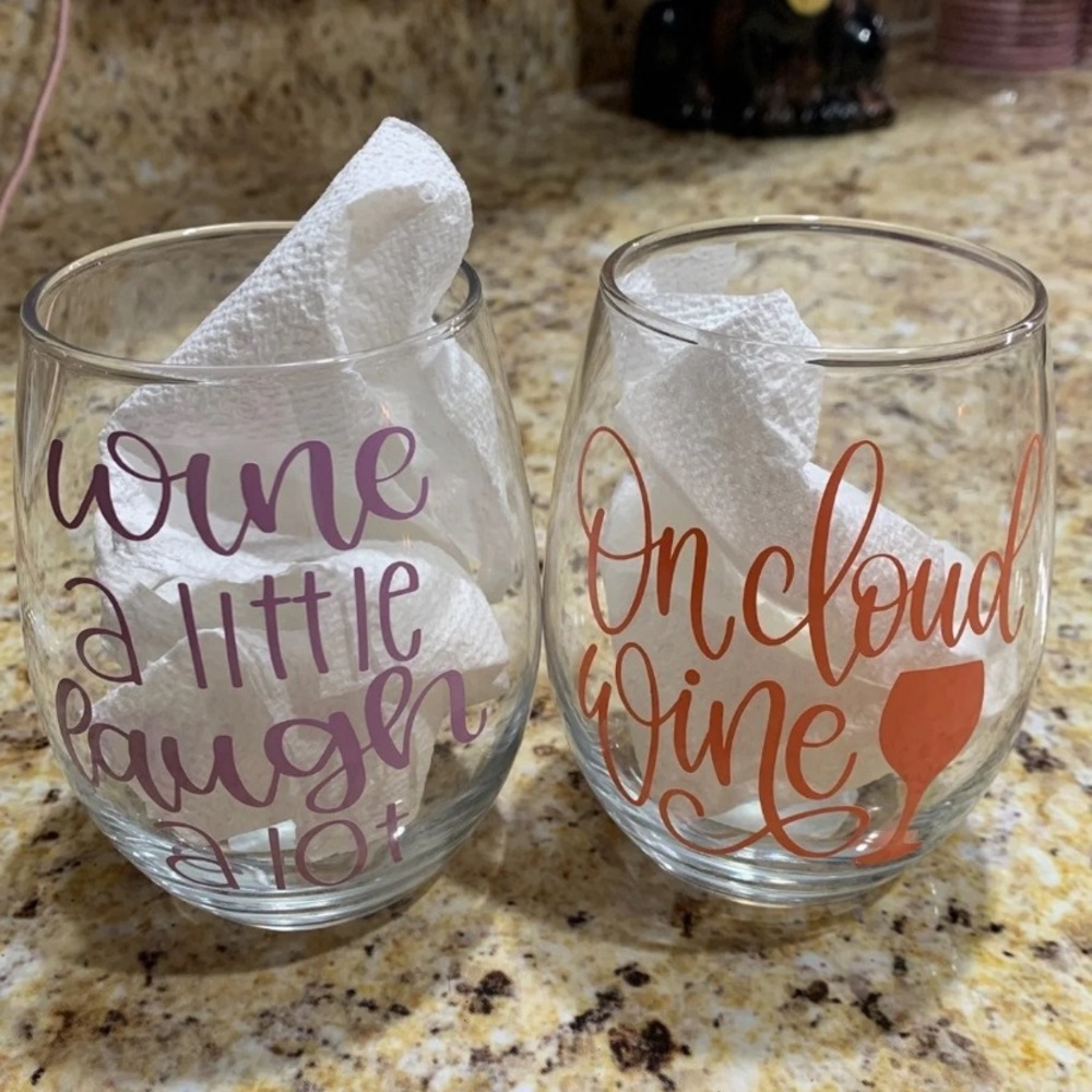 Wine glasses